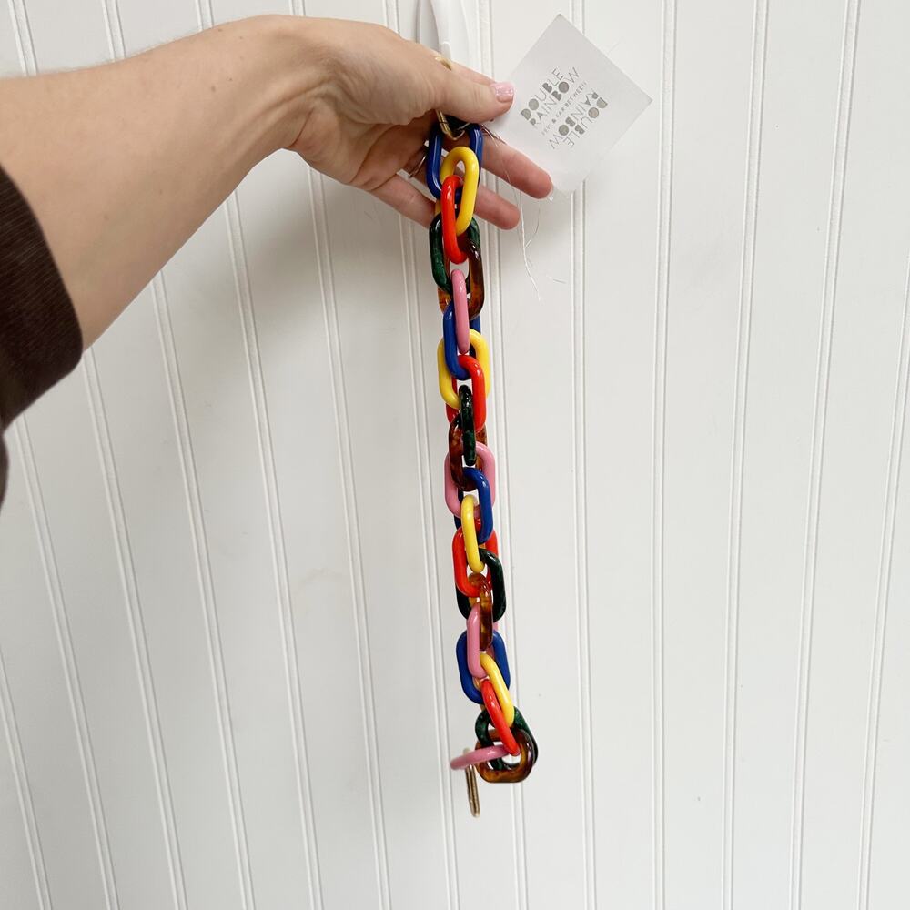 Clare V Multicolor Chain Strap - Picture 6 of 7